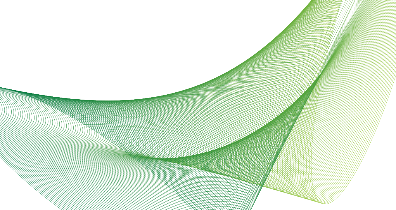 illustration of a green net