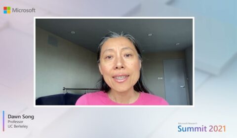 a screen shot of Dawn Song