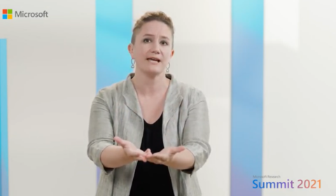 danah boyd standing in a room