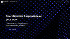 Responsible AI Toolbox homepage