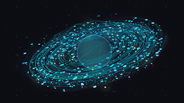 conceptual cloud security image