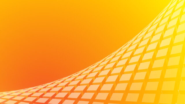 yellow and orange abstract tile banner