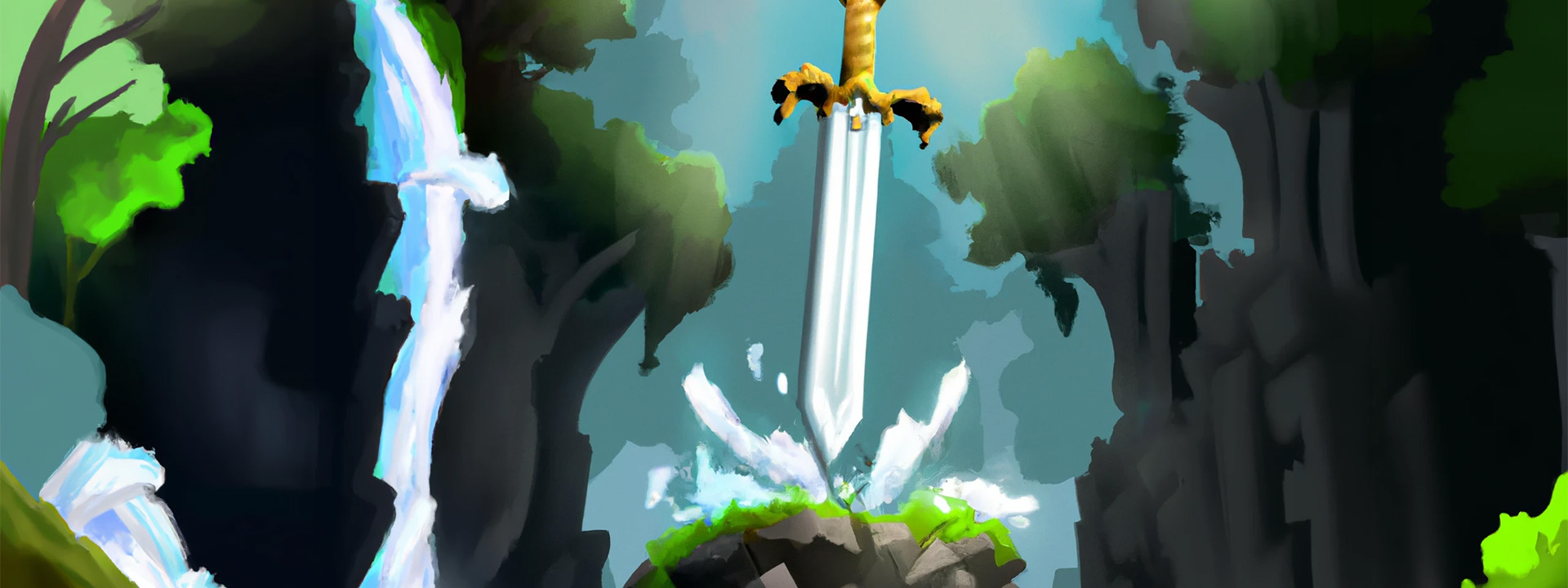 header for Grounded Conversational Characters - ustration for Craft an Iron Sword