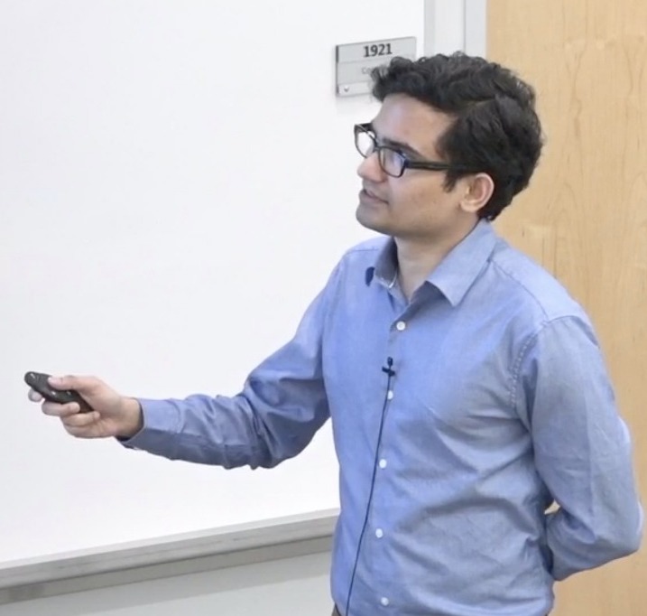 Portrait of Dipendra Misra