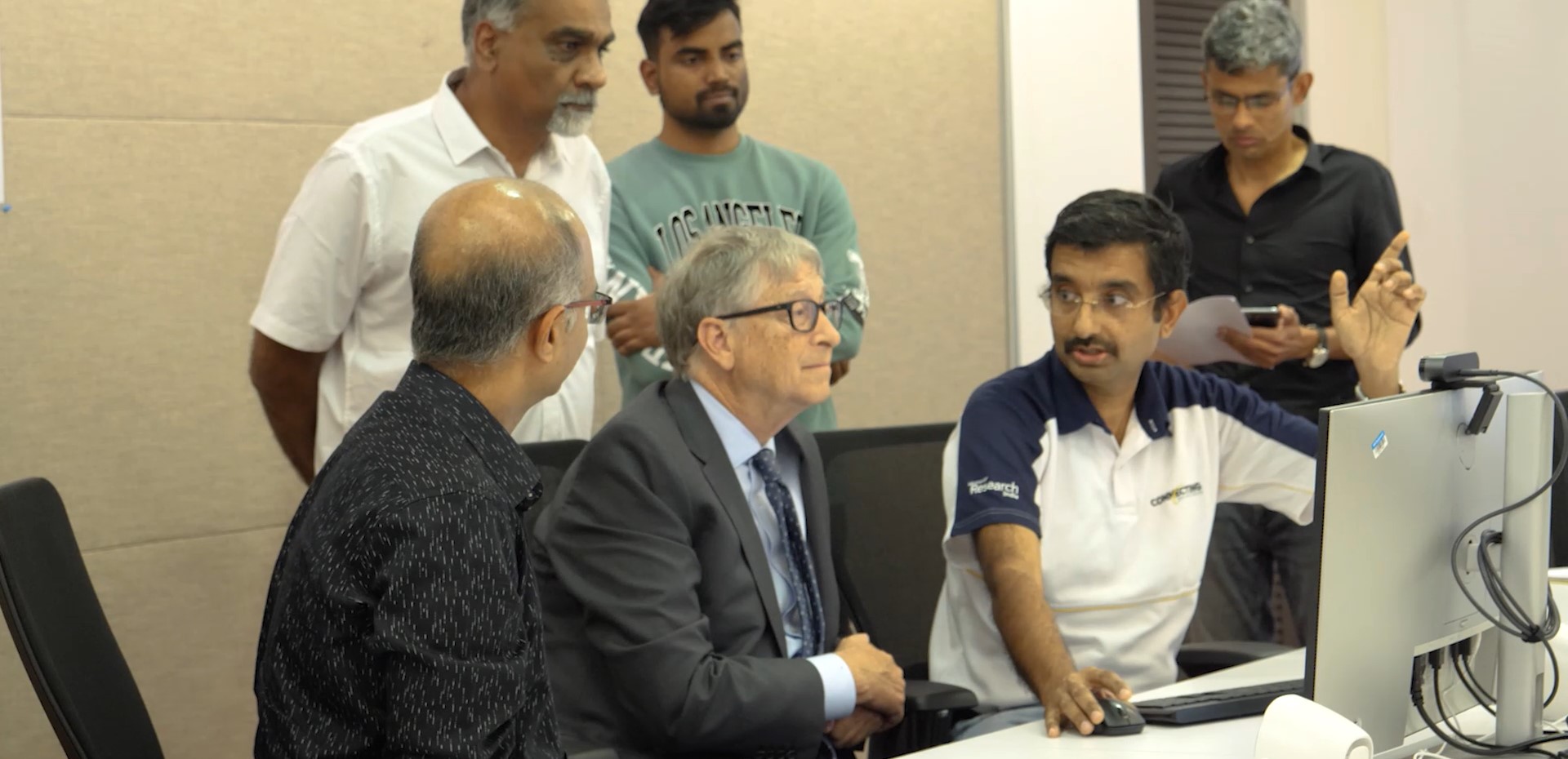 Demo of HyWay to Bill Gates