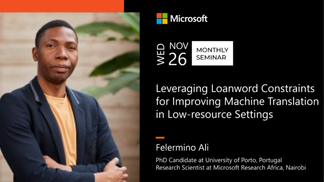 banner image with headshot of speaker and talk details listed