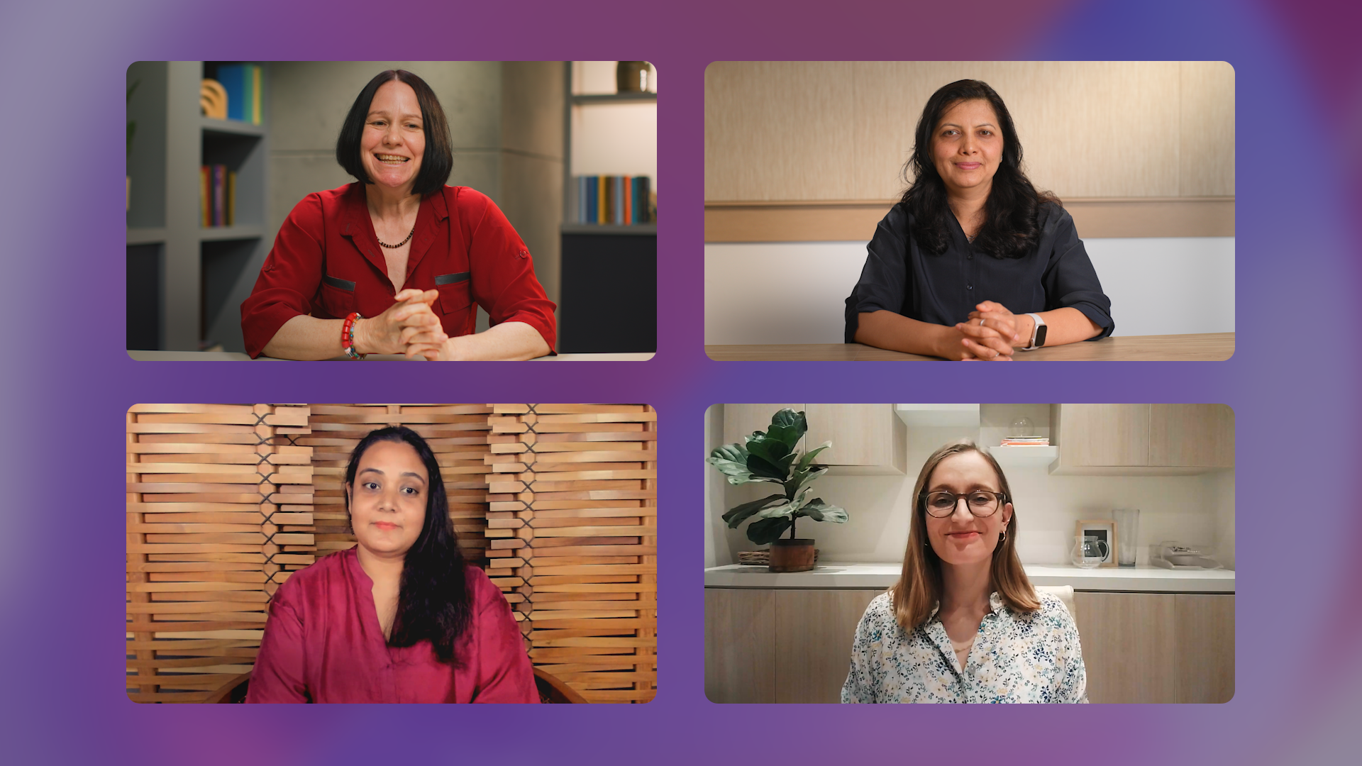 Jacki O’Neill, Lab Director, Microsoft Research Africa, Nairobi (host)

Sunayana Sitaram, Principal Researcher, Microsoft Research India

Daniela Massiceti, Senior Researcher, Microsoft Research Cambridge

Tanuja Ganu, Principal Research SDE Manager, Microsoft Research India