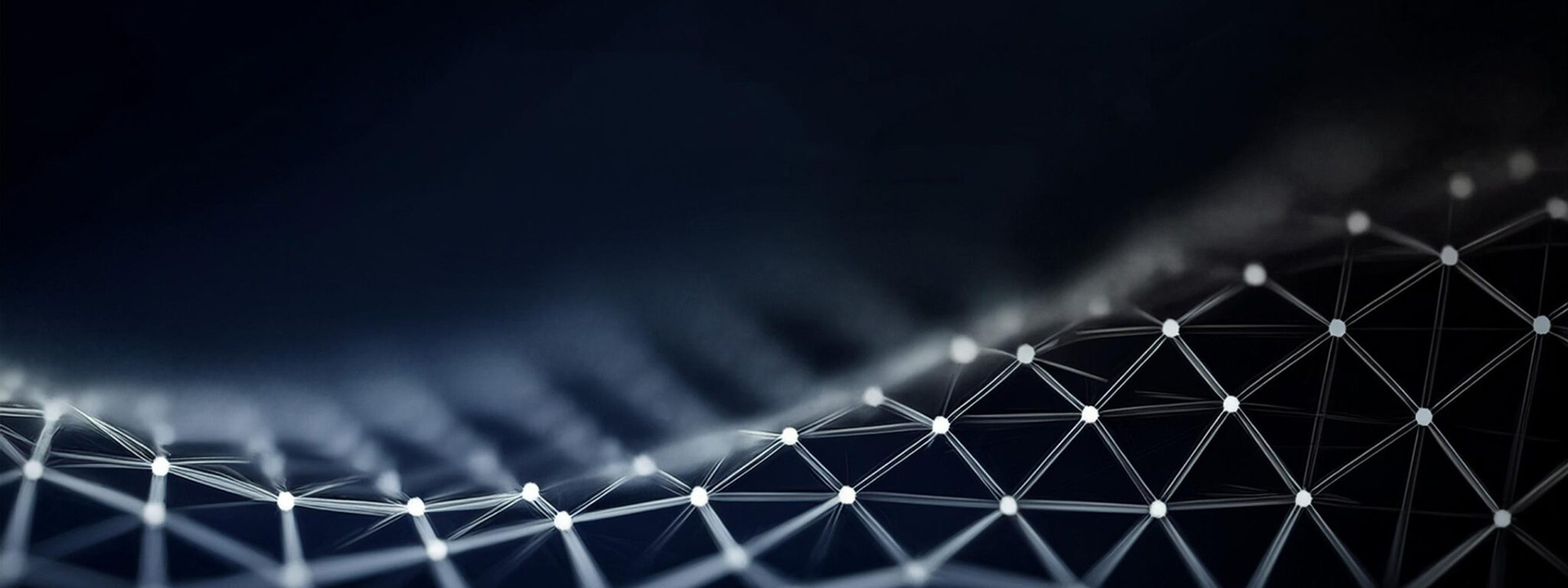 M365 Research banner: network of connected points