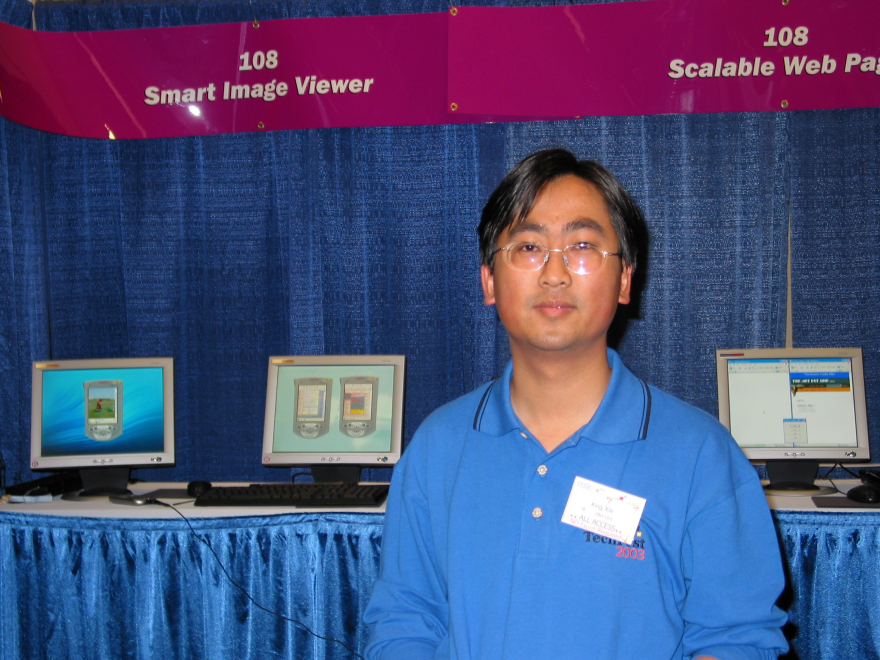 a person standing posing for the camera