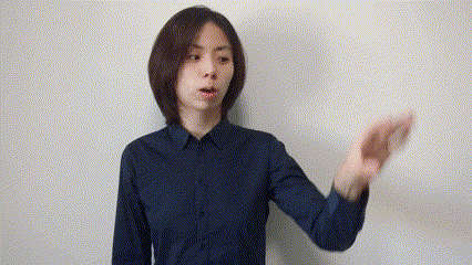 “我从他那借钱”的手语表达