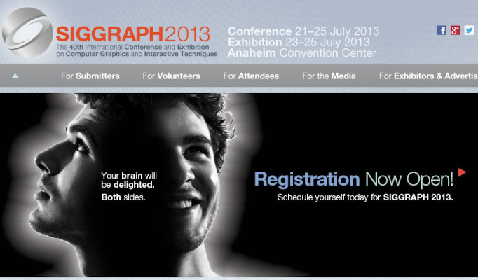 微软亚洲研究院10篇论文入选2013年国际图形学大会（SIGGRAPH 2013），涵盖了几何建模、渲染、动画和计算摄影等领域，刷新微软亚洲研究院论文入选SIGGRAPH的最高纪录 。