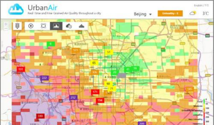 中华人民共和国环境保护部信息中心与微软亚洲研究院签署备忘录，双方就利用Urban Air治理、优化空气达成共识，共同探讨并践行大数据在环保领域的业务化应用。