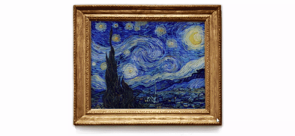 梵高《星空》画框外更广阔的风景