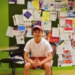 a man smiling for the camera