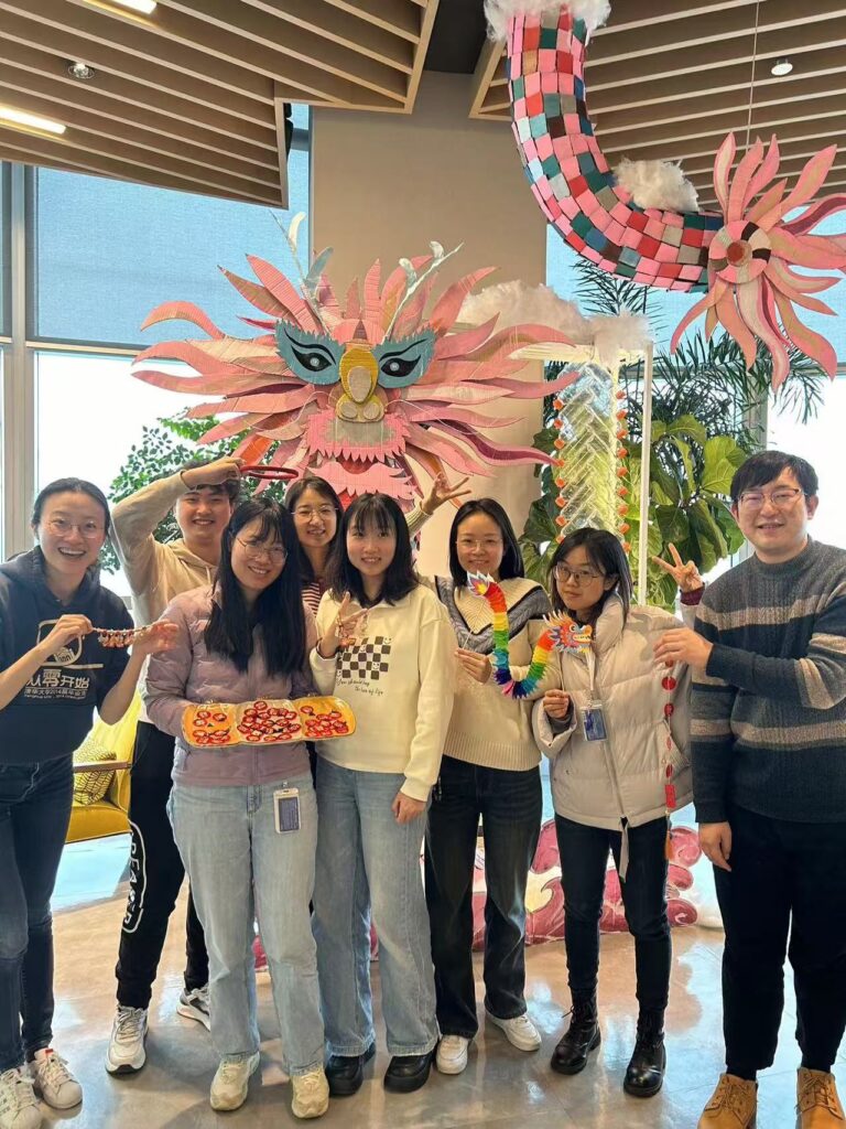 a group of people posing for a picture