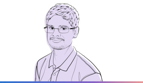 Illustrated image of Pranjal Chitale.