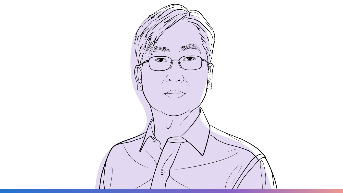 Xing Xie illustrated headshot