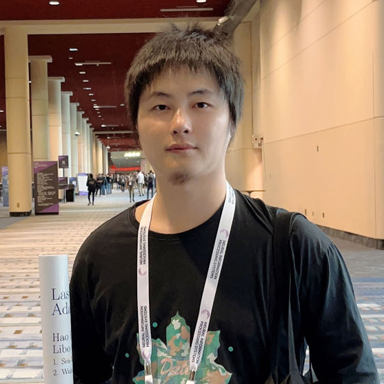 a person posing for a camera