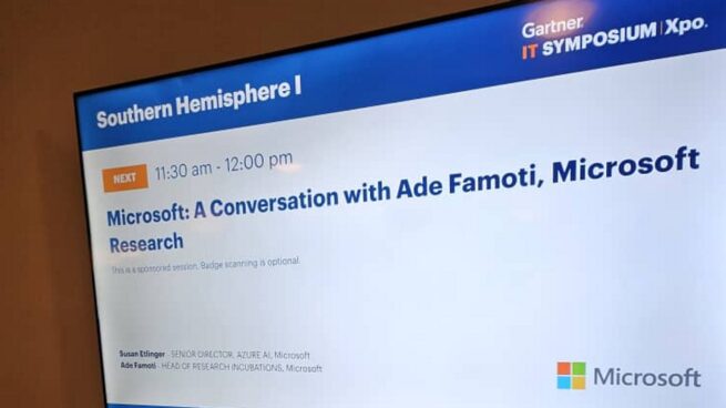 Gartner - A conversation about Artificial Intelligence with enterprise IT leaders