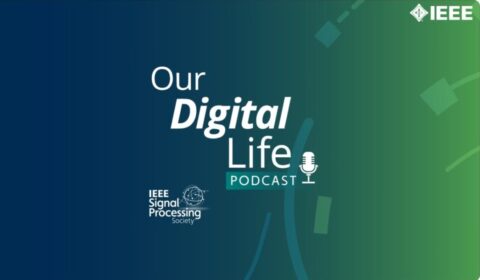 IEEE SPS Our Digital Life podcast logo