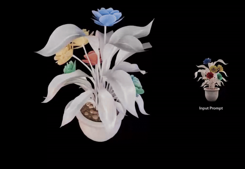 TRELLIS.2 生成的树叶与花瓣