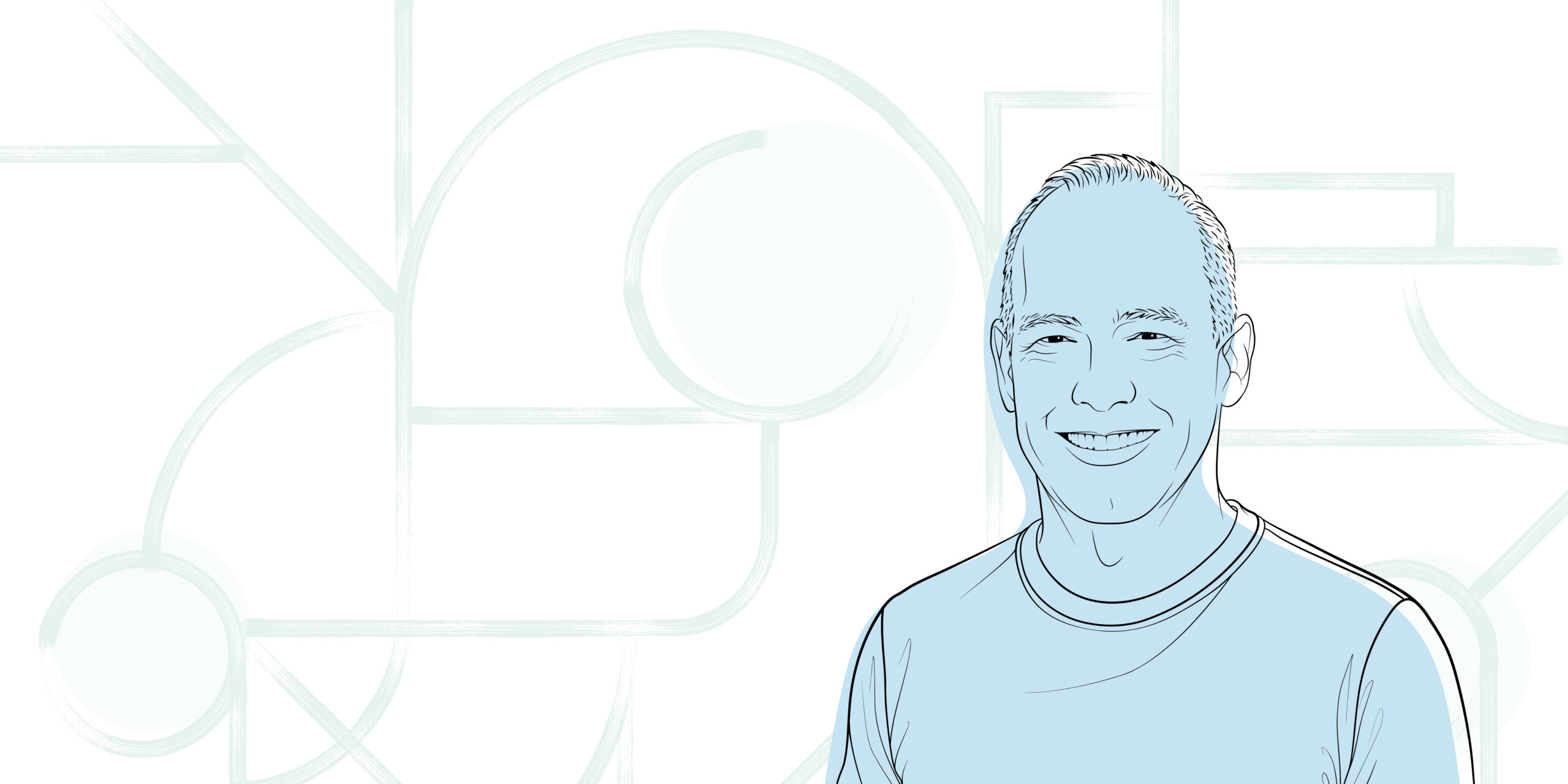 Illustration of Doug Burger