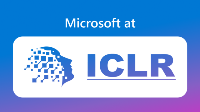 Microsoft at ICLR logo