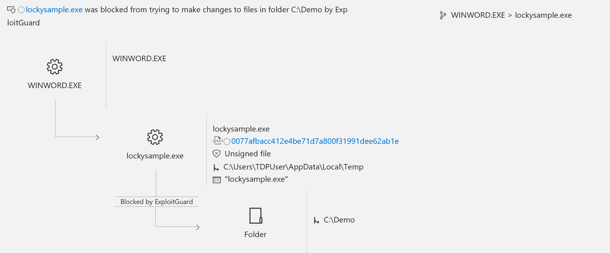 Windows Defender Advanced Threat Protection.