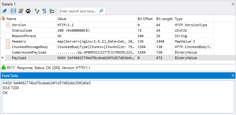 Figure 11. C&C commands
