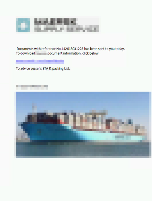 Screenshot of a phishing PDF