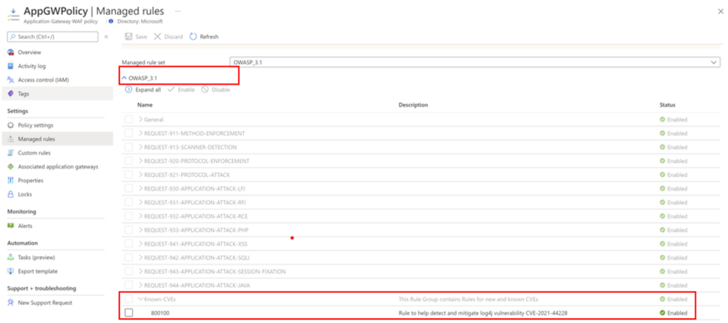Remote Code Execution rule for OWASP ModSecurity Core Rule Set (CRS) version 3.1