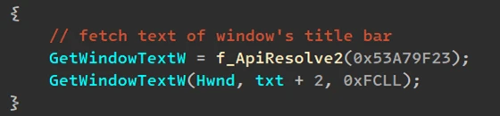 A computer code with colorful text