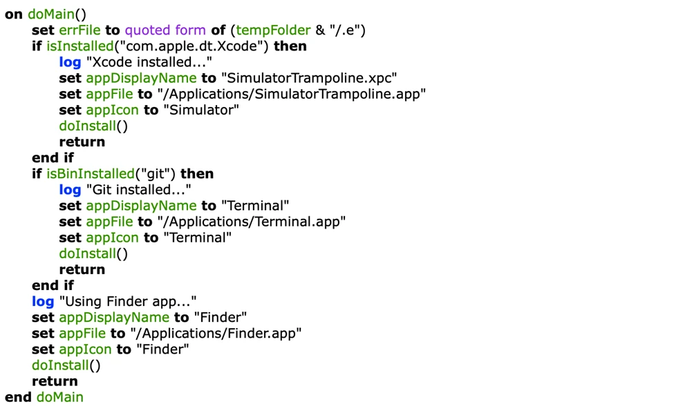 A screenshot of a computer code