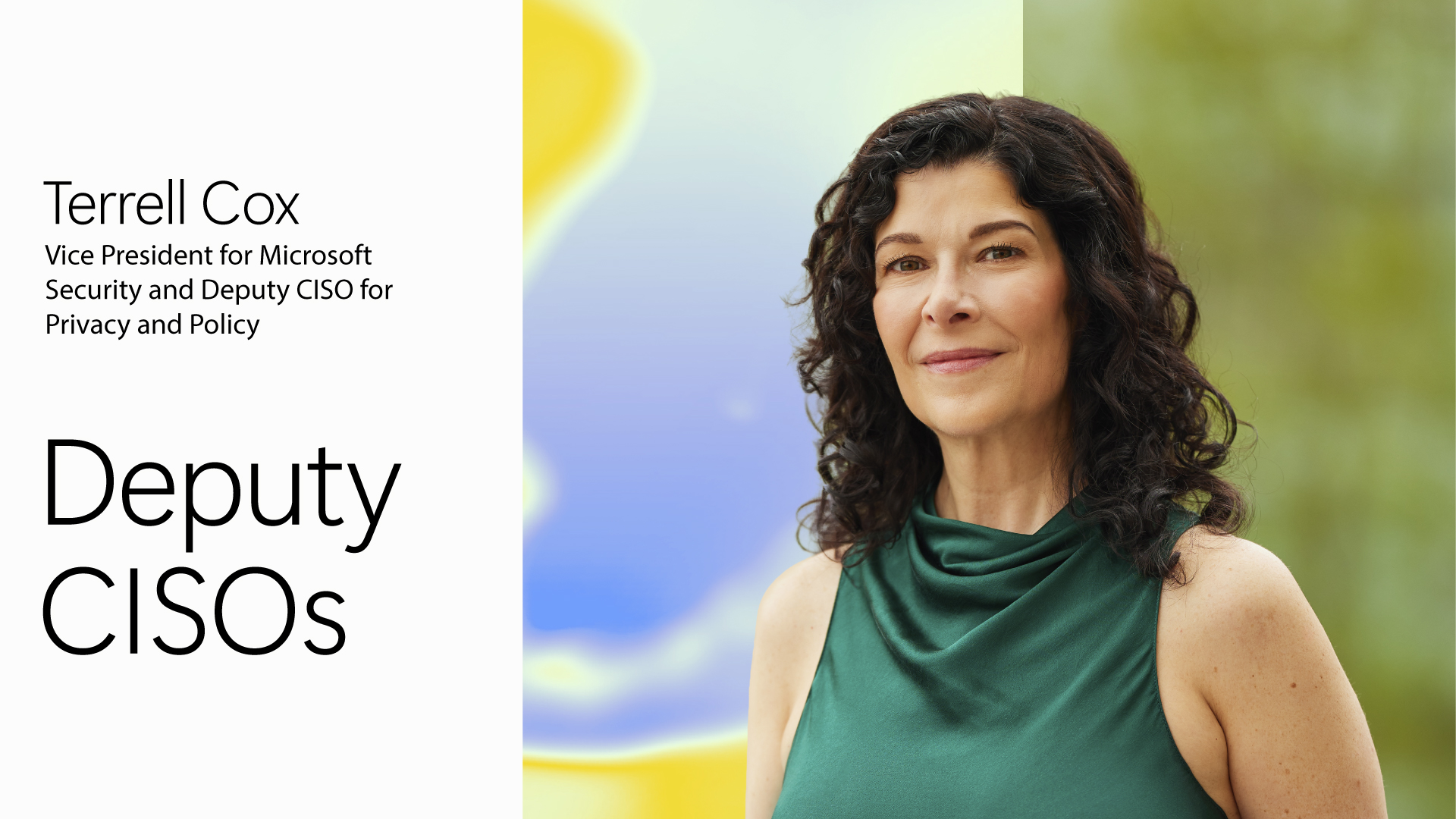 Headshot of Terrell Cox.