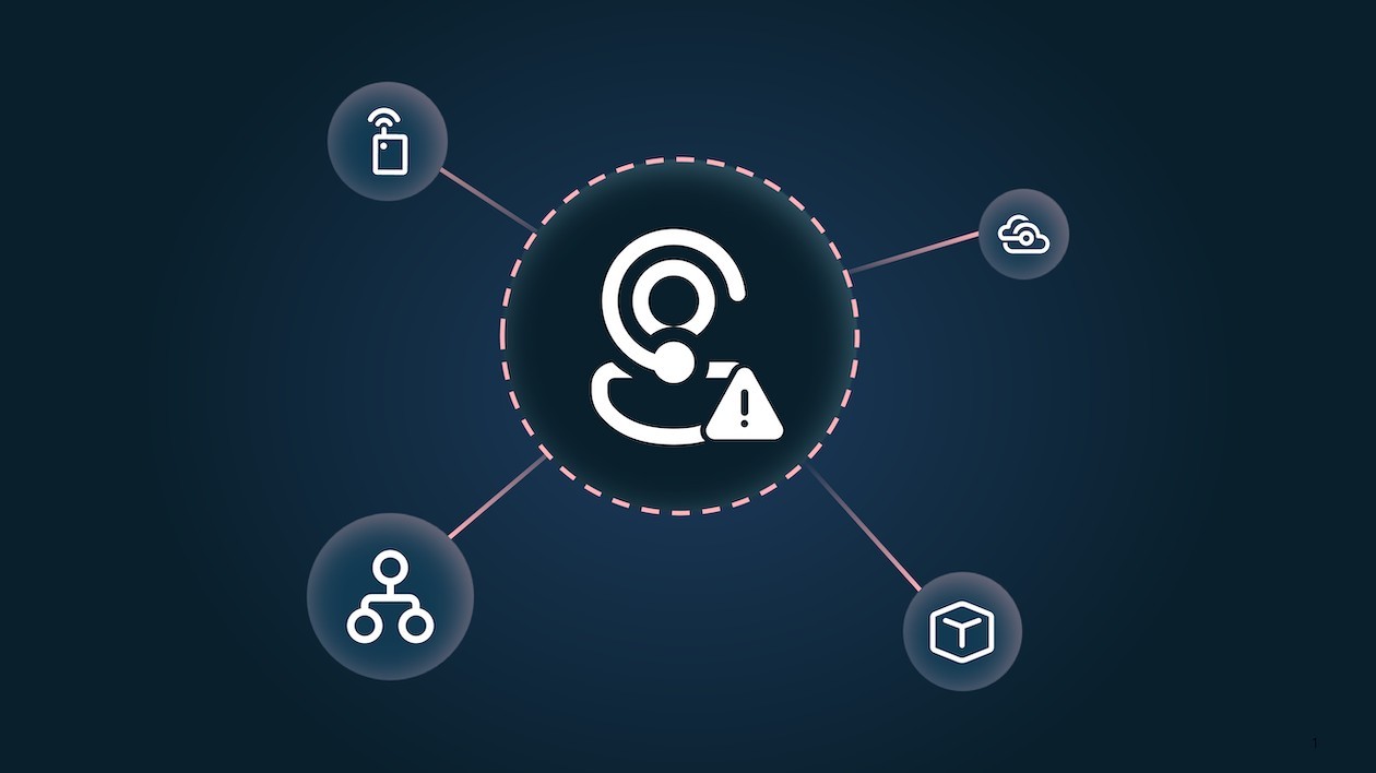 A graphic with security icons.