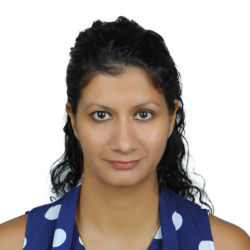 Lina Khader posing for the camera