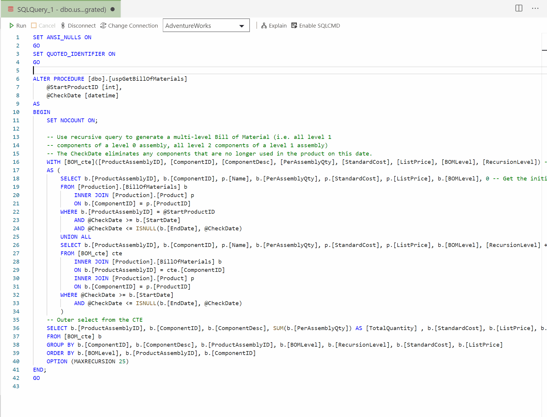 Redgate SQL prompt gif.