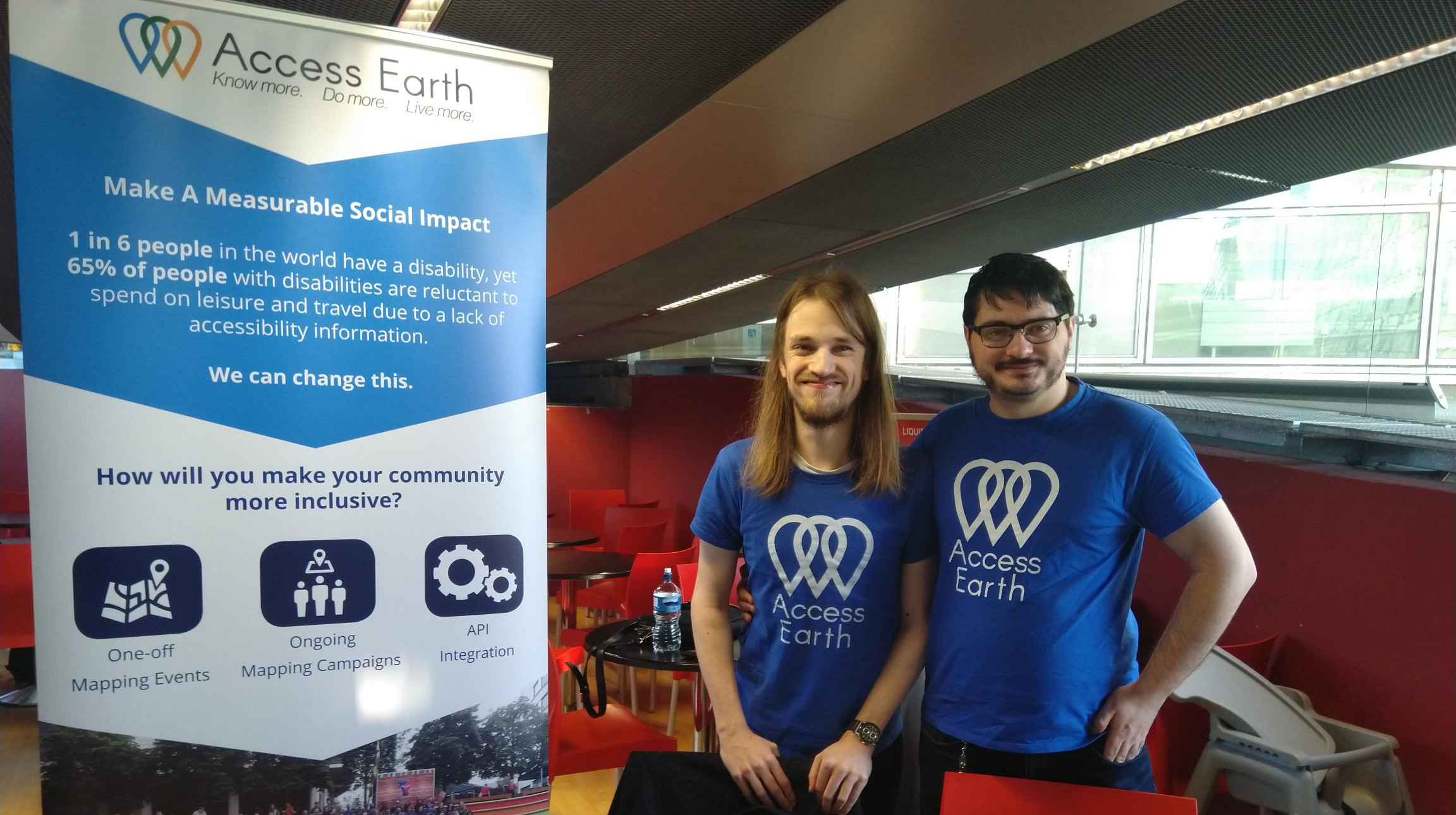 Matthew McCann and Donal McClean of Access Earth