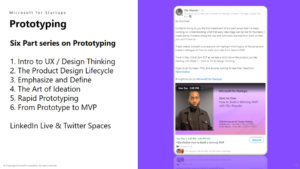 Six part series on prototyping