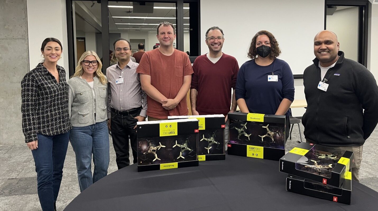 Winner of Hackathon group photo