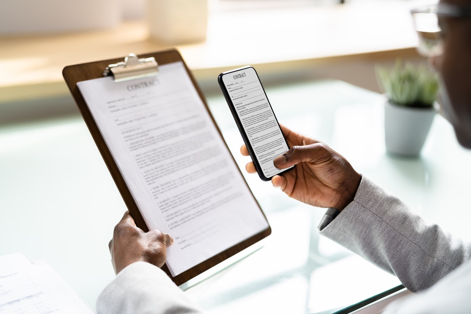 โทรศัพท์ที่ใช้ในการจับภาพเอกสาร