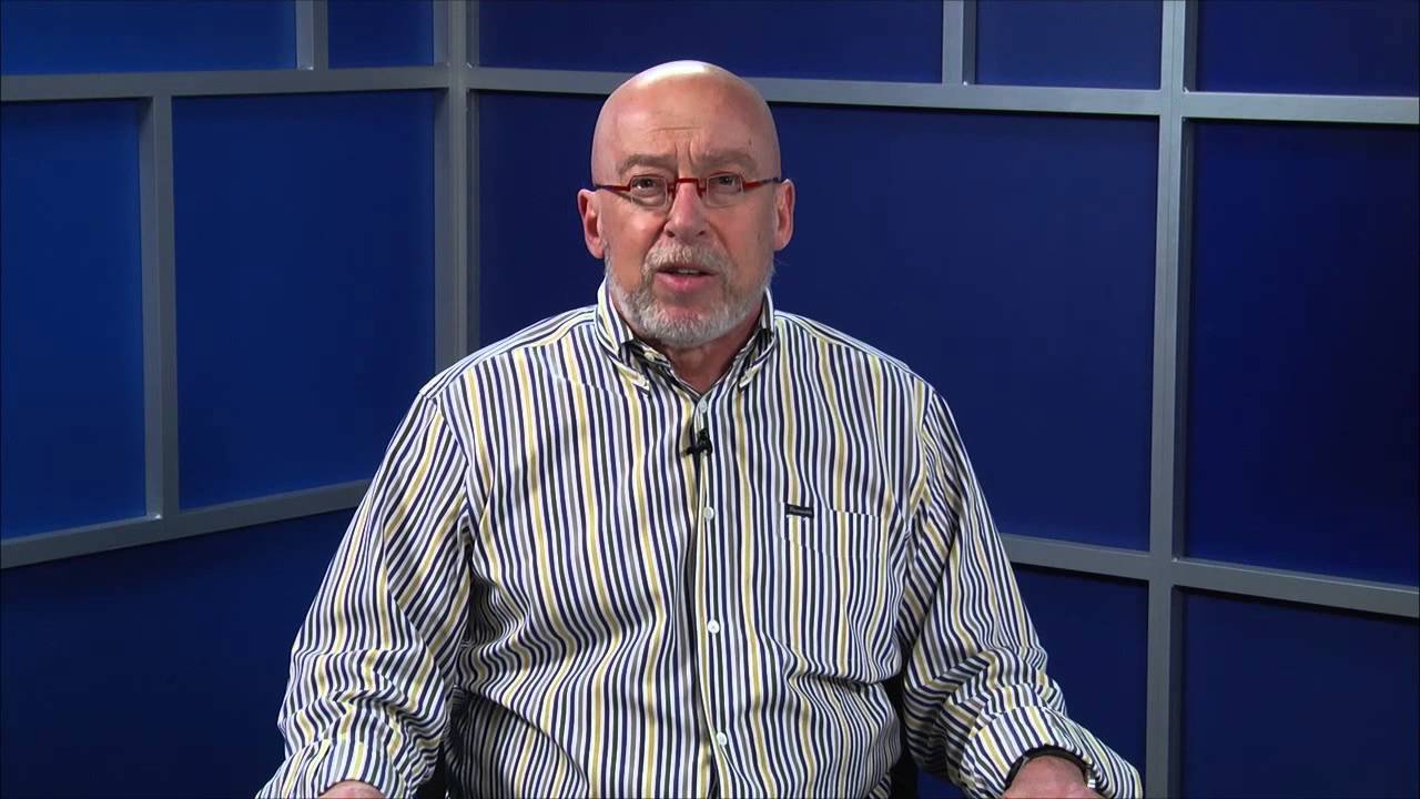 a man looking at the camera