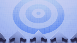 An abstract, AI-generated image suggesting moving in a positive direction that’s upwards.