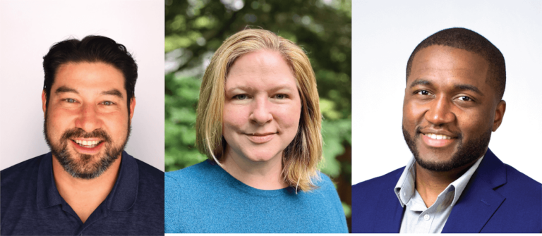 Walsh, Shepard, and Myers appear in a composite image of portraits.