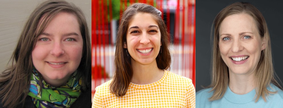 Collage of portrait photos showing Cafiero, Martinez, and Lundy.