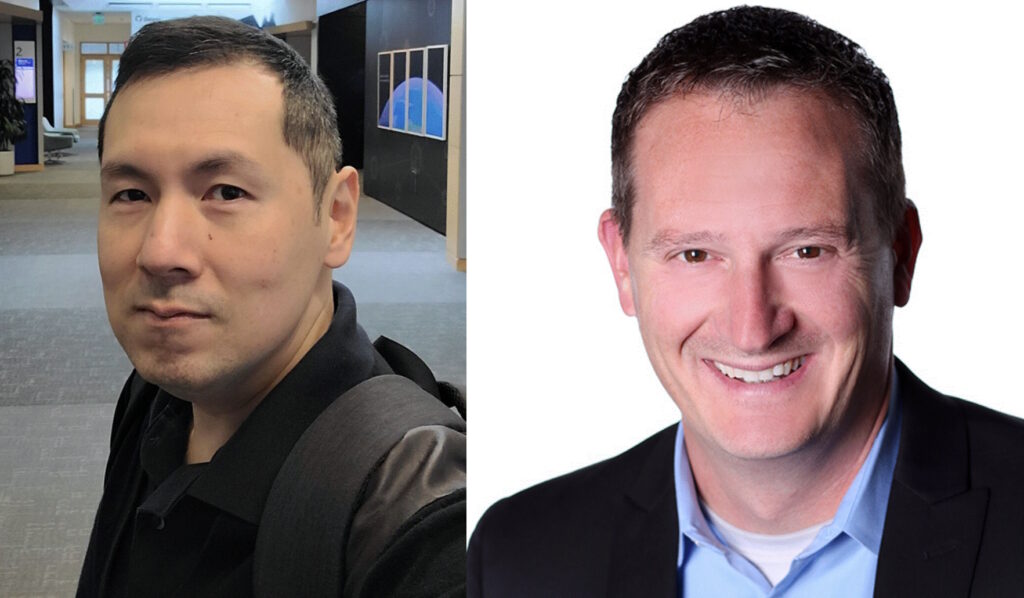 Lau and Suver shown in a composite image.