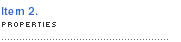 Item 2. Properties