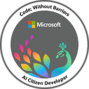 Microsoft Code; Without Barriers AI Citizen Developer