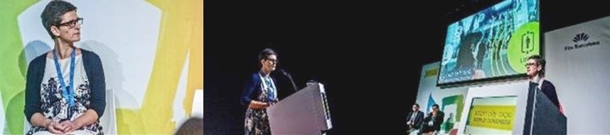 Linda Chandler presenting at Smart City Expo 2016 Showcasing “Cities Unlocked”